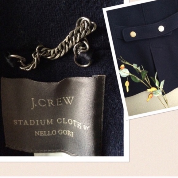 {J. Crew} stadium jacket by Nello Gori - Picture 6 of 7